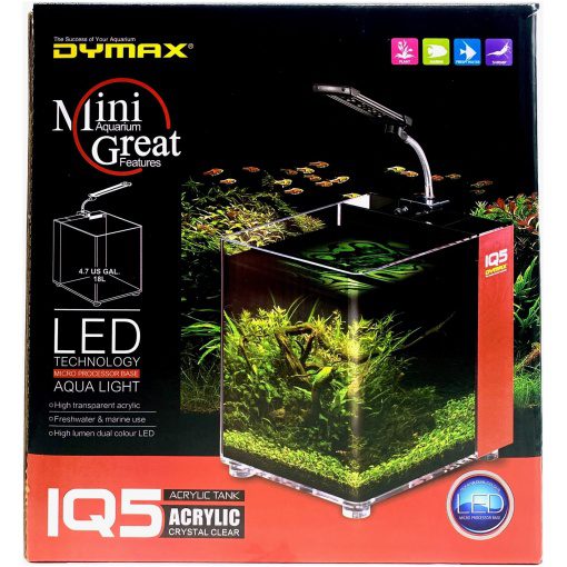 Dymax IQ5 Mini Acrylic Aquarium 13L