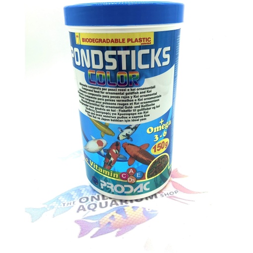 Prodac Pondsticks Color 150g