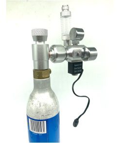 Sodastream Cylinder Adapter for Aquarium CO2 with regulator fitted
