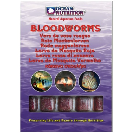 Ocean Nutrition Frozen BloodWorm 100g