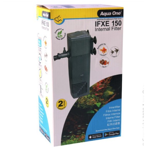 Aqua One IFXE 150 Internal Filter 600lph