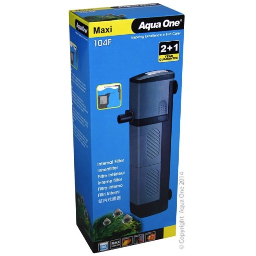 Aqua One Maxi 104F Internal Filter 1480lph