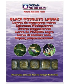 Ocean Nutrition Frozen Black Mosquito Larvae 100g