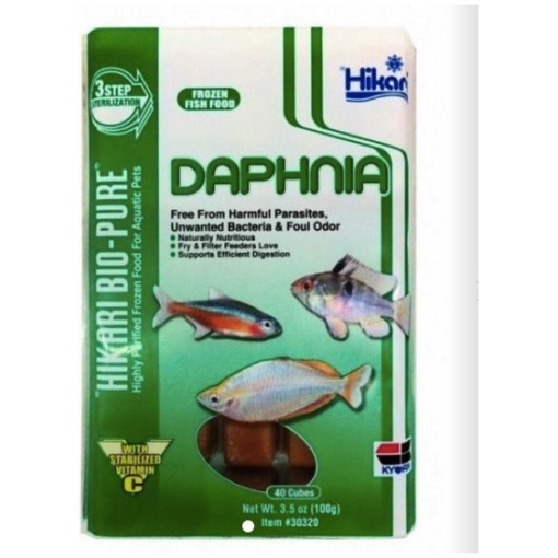 Hikari Frozen Daphnia 100g - 40 Cubes