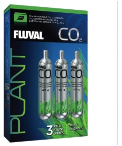 Fluval 3 Pack 45g Disposable CO2 Cartridges