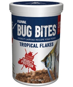 Fluval 180g Bug Bites Tropical Flakes
