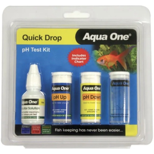 Aqua One Quick Drop pH 6-7.8 Test Kit