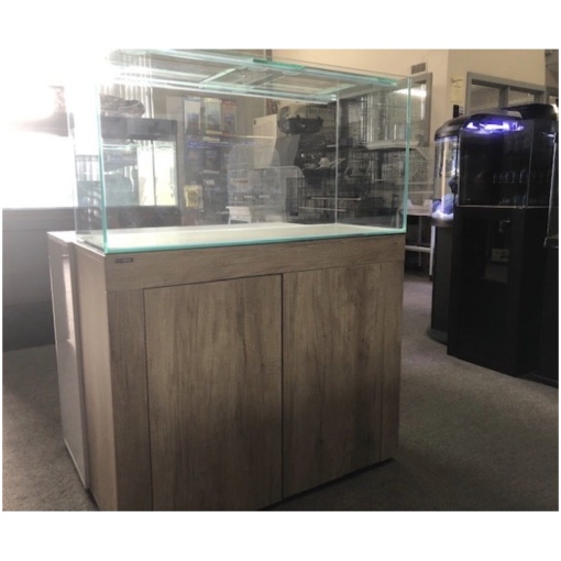 Pet-Worx 4 ft tank (295L) With Wood Grain Cabinet